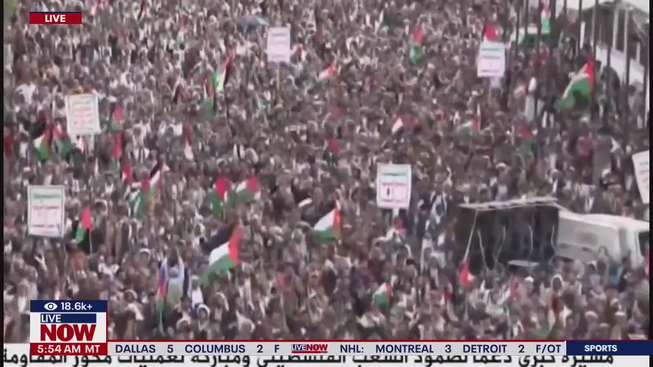 Muslims protest across Mideast in support of Gaza