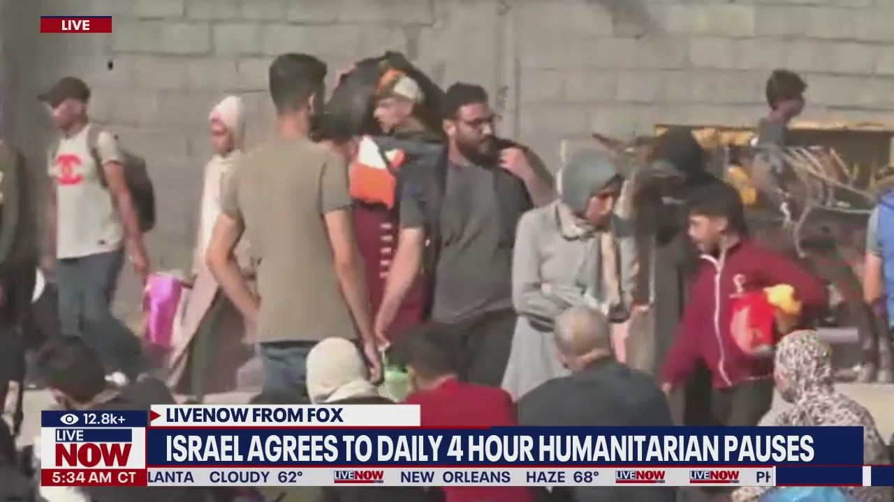 Thousands of Gazans evacuate south