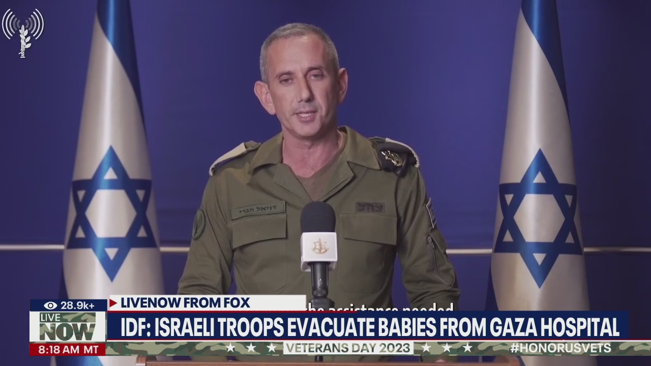 IDF: Israelis help evacuate babies from Gaza