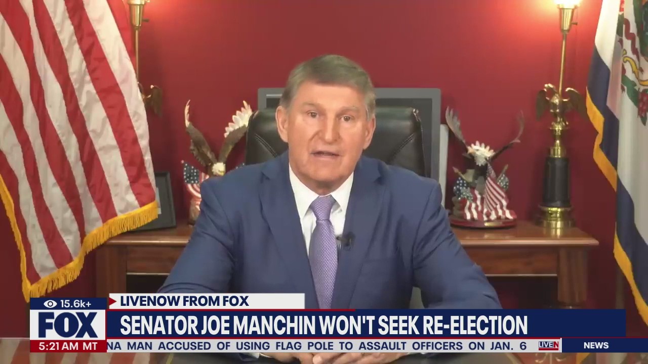 RAW: Manchin says he won't seek re-election