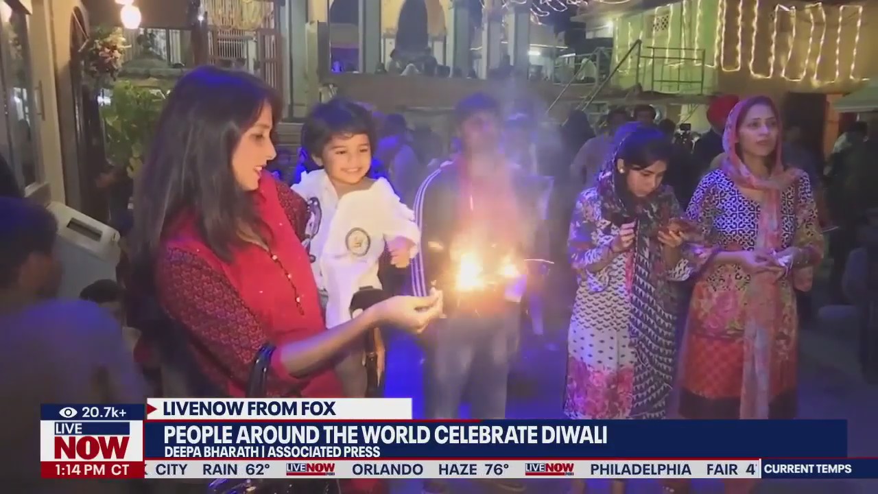Diwali festivities continue around the world