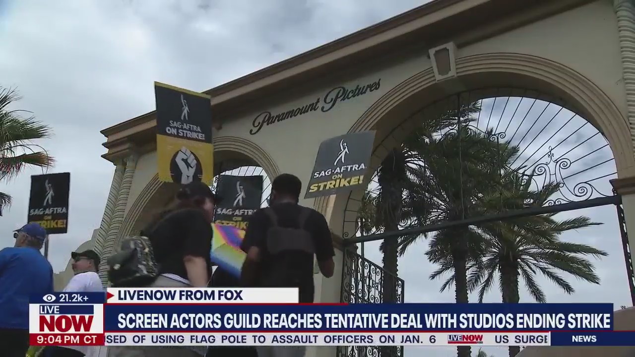 SAG-AFTRA reaches tentative deal with studios