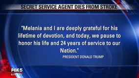 President Trump, first lady mourn fallen Secret Service agent