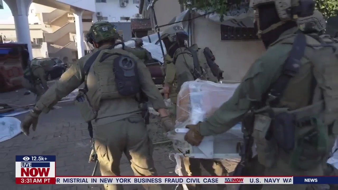 Israeli forces bring medical supplies to Gaza