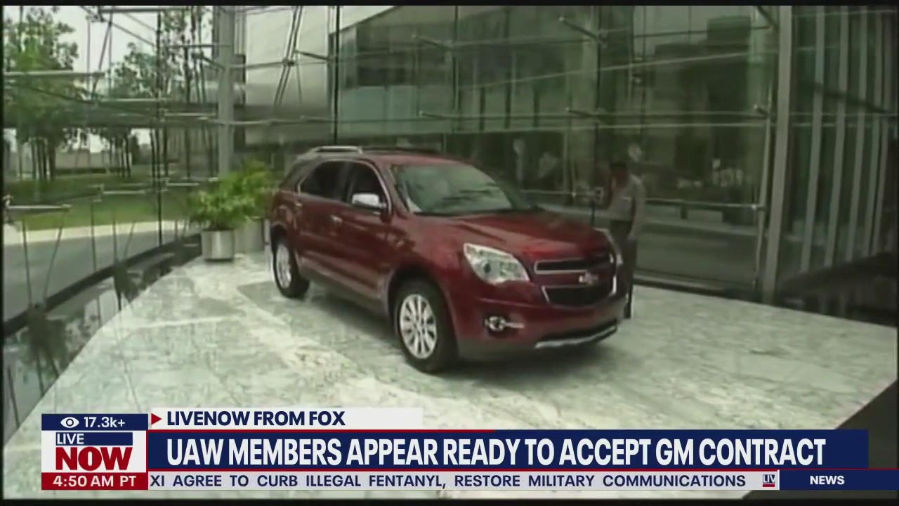 UAW members appear ready to approve GM contract
