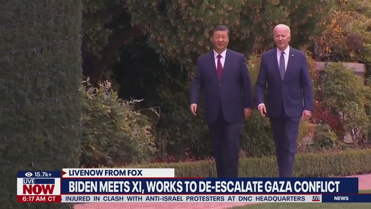 Biden meets with China's Xi amid Gaza conflict