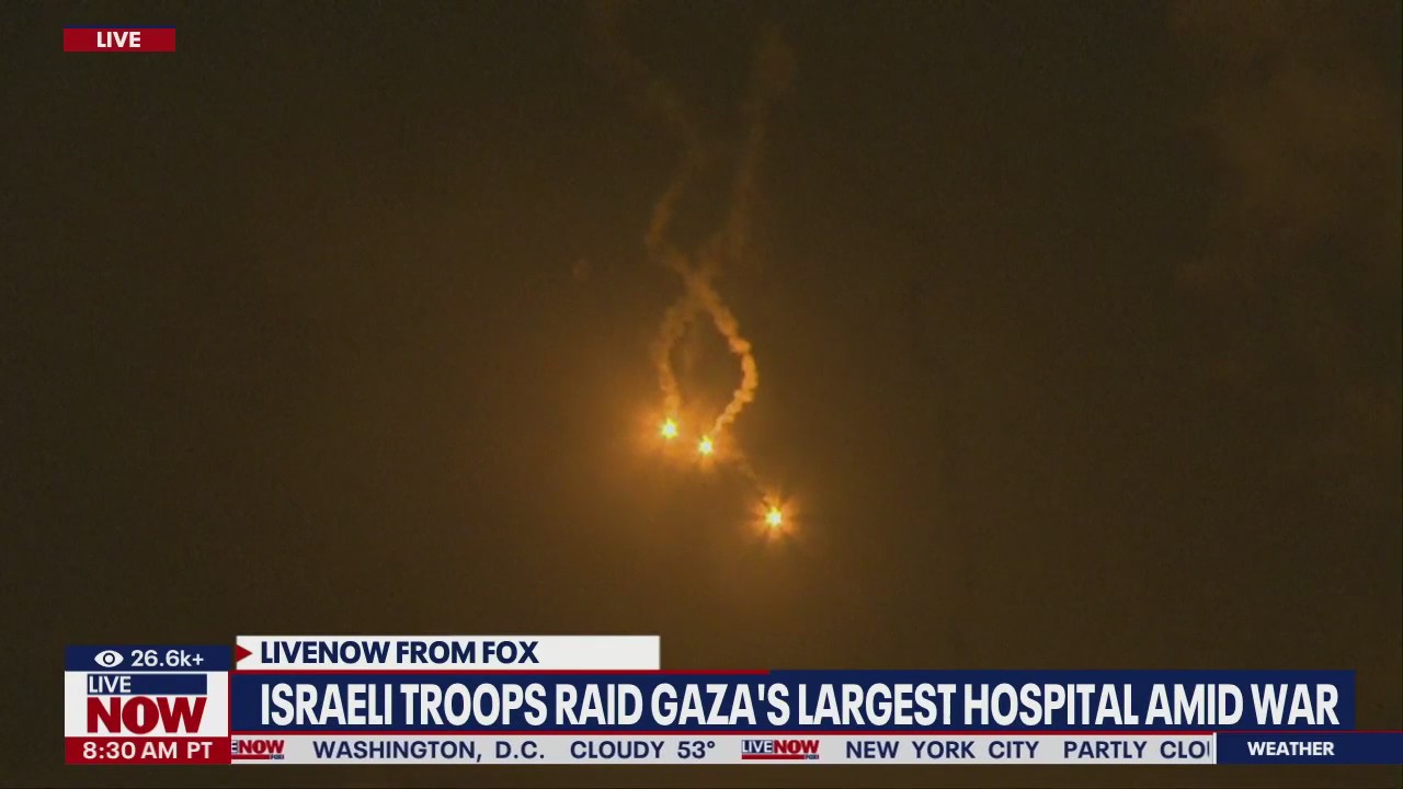 Israeli troops raid Gaza's largest hospital