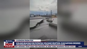 Iceland bracing for potential volcanic eruption