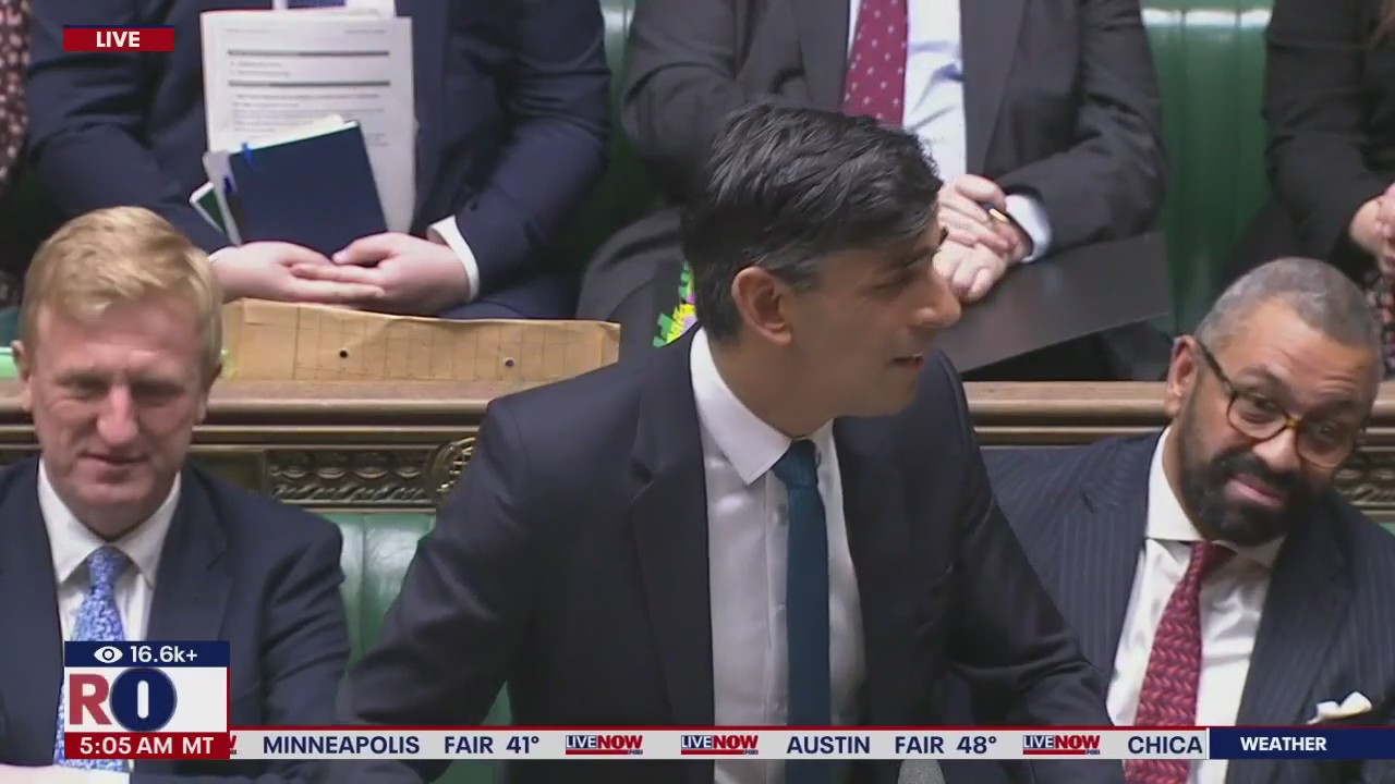 Sunak's first PMQs since cabinet shake-up