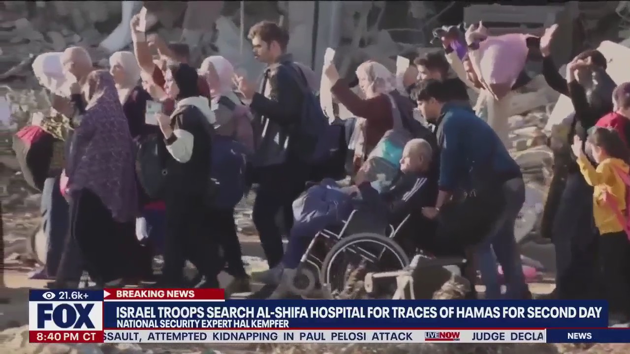 Israel-Hamas war: Search ongoing at Gaza hospital