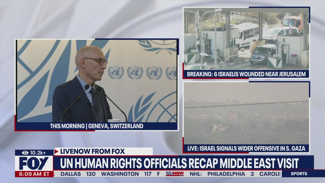 UN human rights officials recap Middle East trip