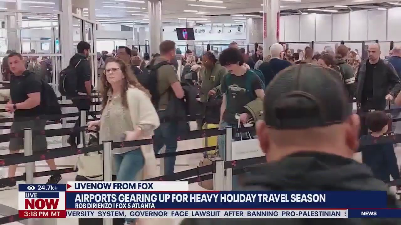 Airports gear up for heavy holiday travel season
