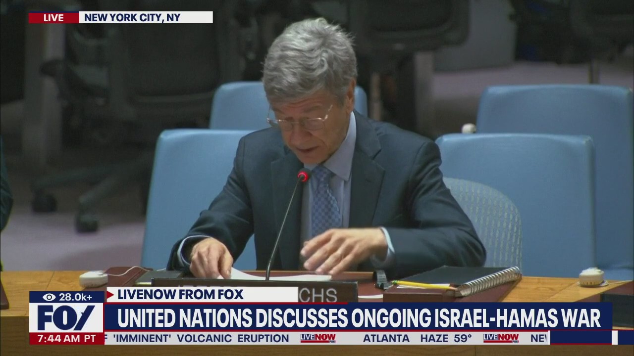 UN officials discuss Israel-Hamas war