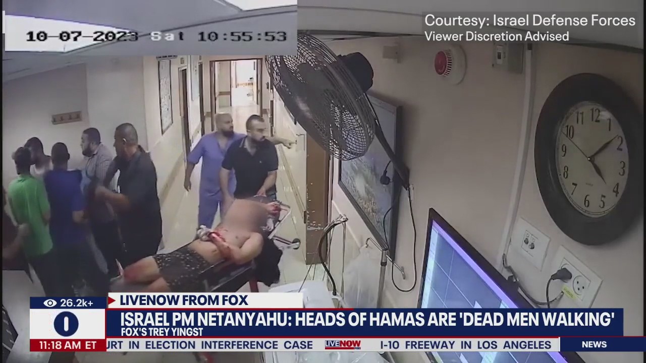 Netanyahu: Hamas leaders are 'dead men walking'