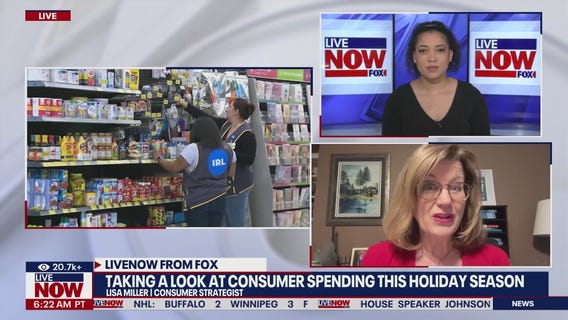 Consumer spending up as holiday season rolls in