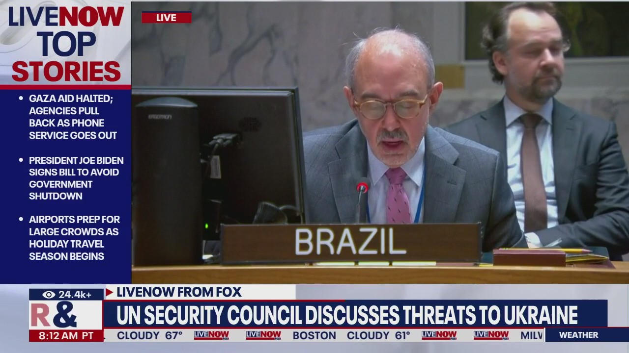 UN Security Council discusses threats to Ukraine