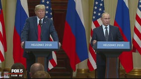 Trump embraces longtime US foe Putin, doubting own intel