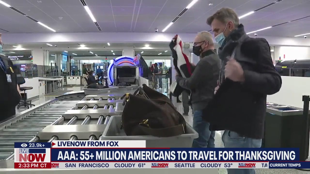Travel ramping up ahead of Thanksgiving