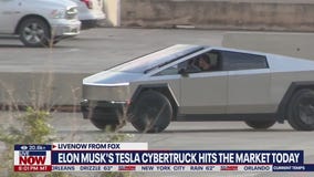 Elon Musk, Tesla hold Cybertruck delivery event