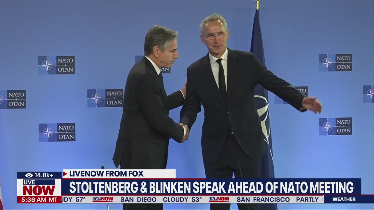 Blinken, Stoltenberg ahead of NATO meeting