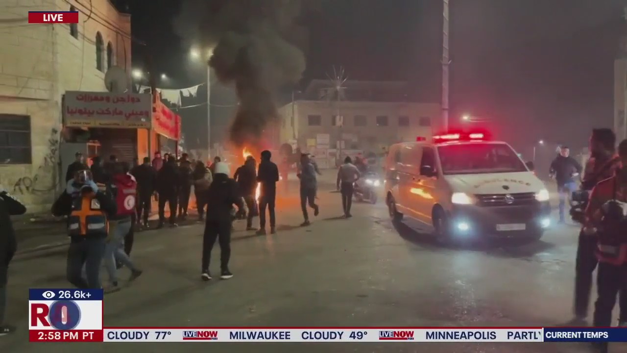 Clashes ahead of Palestinian prisoner exchange