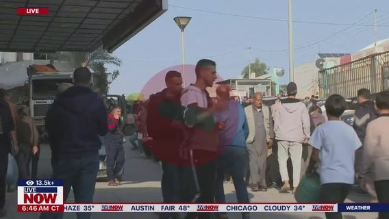 Security guard recovering after saving protestor on fire