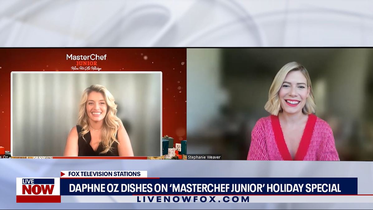 Daphne Oz dishes on 'MasterChef Junior' holiday special