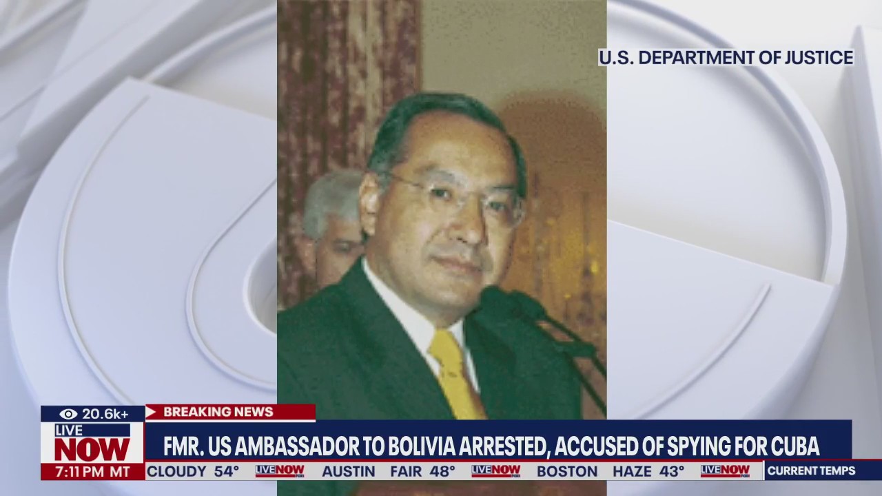 Former U.S. diplomat charged with spying for Cuba