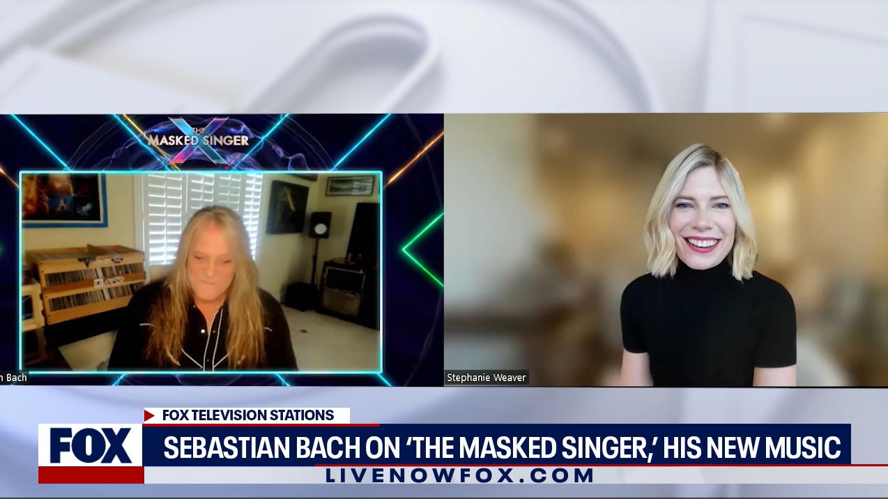 Sebastian Bach revealed on 'The Masked Singer'