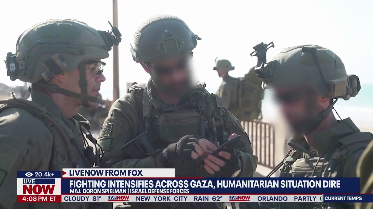 IDF breaks down humanitarian crisis in Gaza