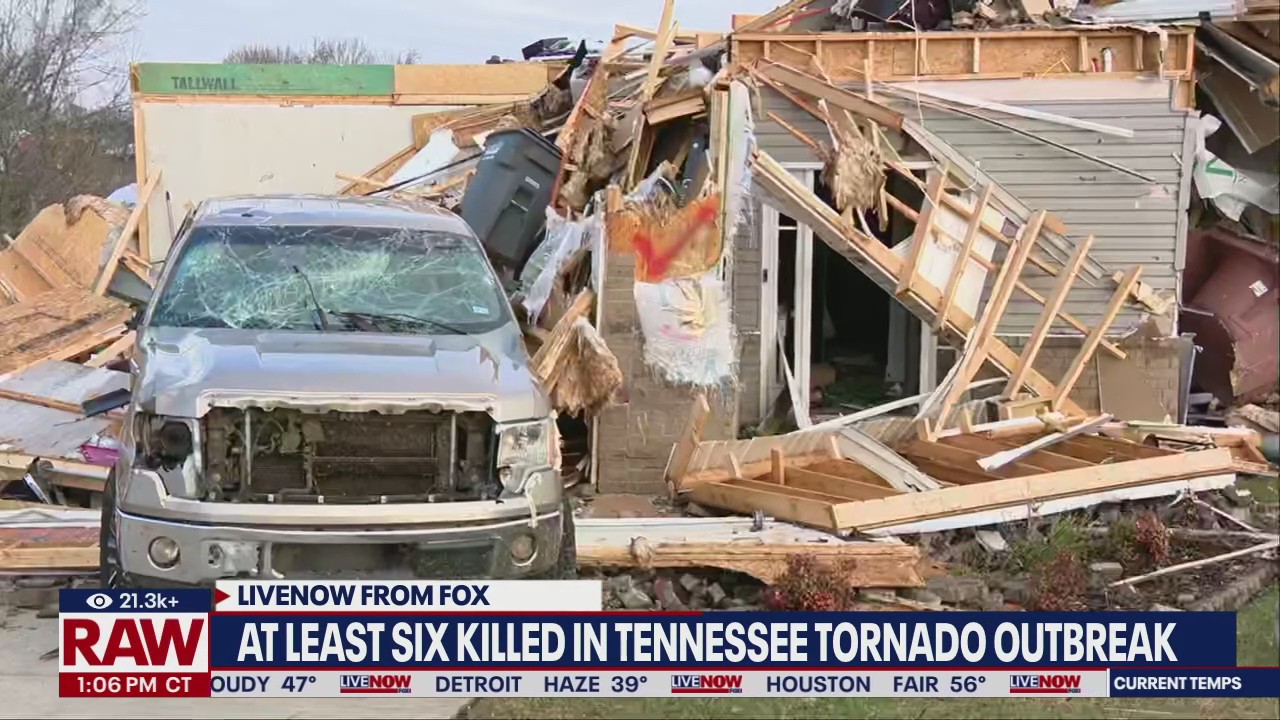 Cleanup underway after deadly Tennessee tornadoes