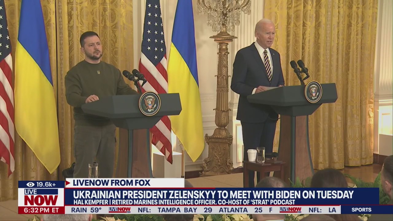 Biden to host Zelenskyy at the WH on Tuesday | LiveNOW from FOX