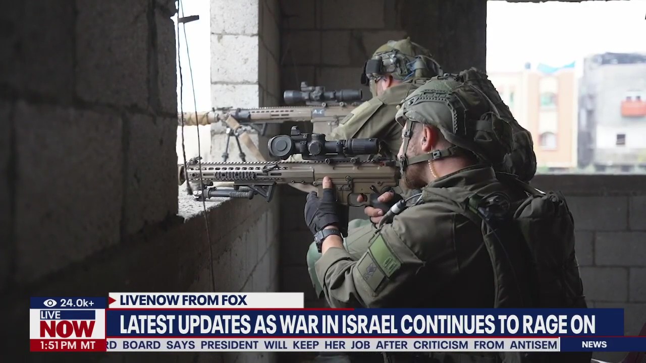 Israel-Hamas war: Fighting continues in Gaza