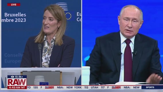 Parliament President Metsola at EU Summit