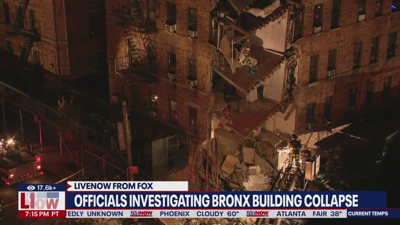 Bronx building collapse under investigation