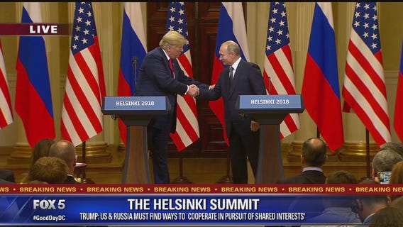 Trump, Putin hold joint press conference at Helsinki Summit