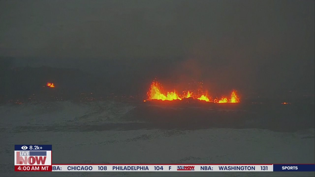 Volcano erupts in Iceland amid earthquakes