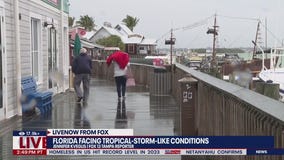 Tropical-storm-like conditions hitting Florida