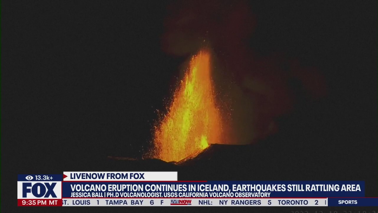 USGS weighs in on Iceland volcano eruption