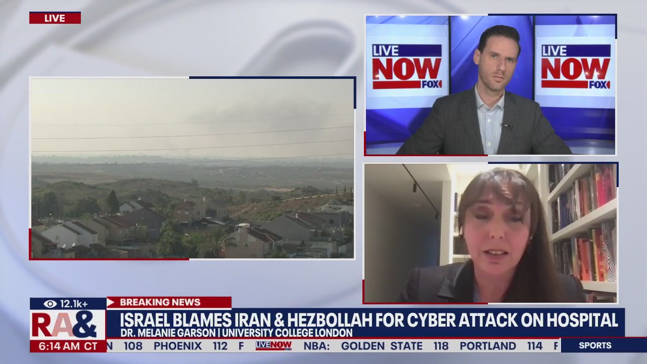Israel blames Iran for hospital cyber attack