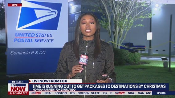 Holiday season package rush