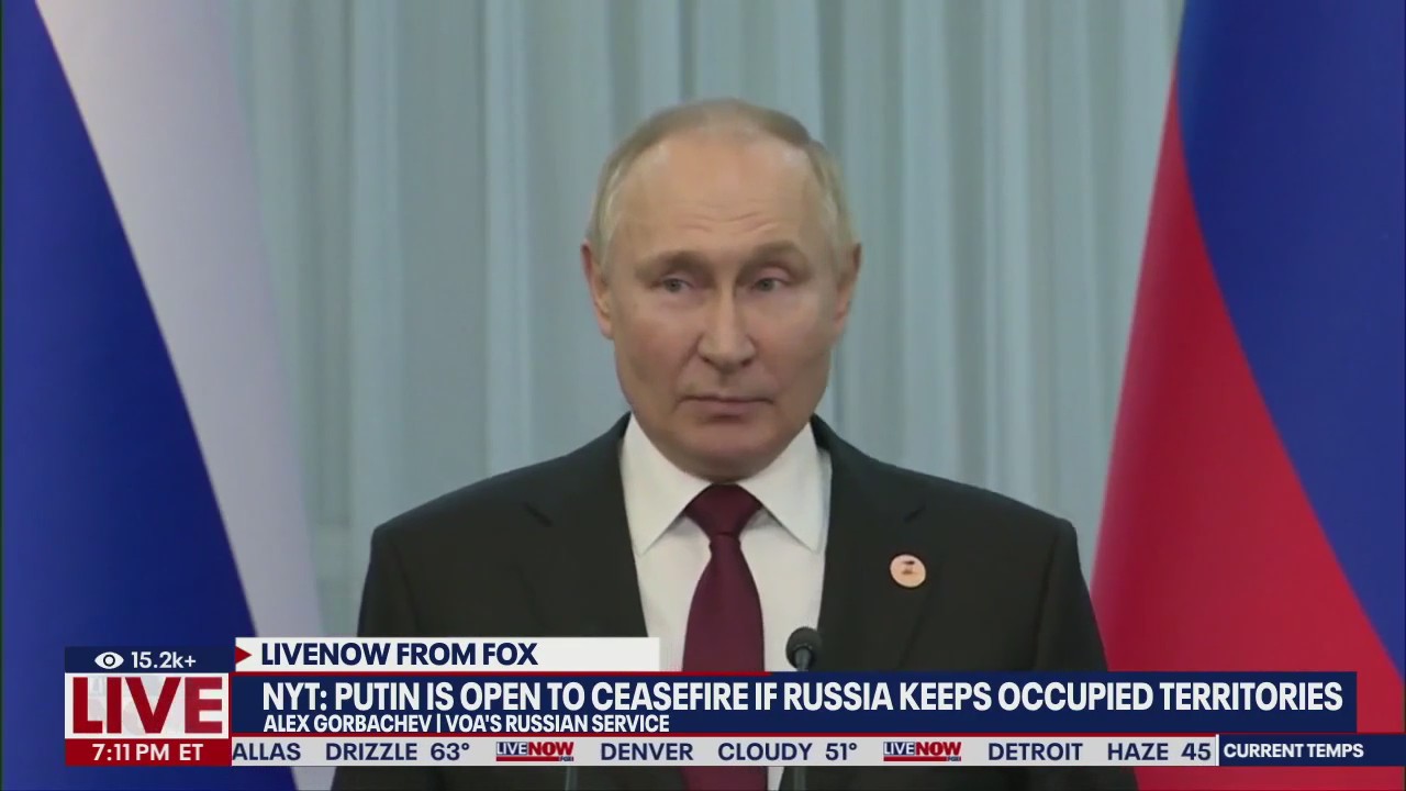 Report: Putin may be open to pause in Ukraine war