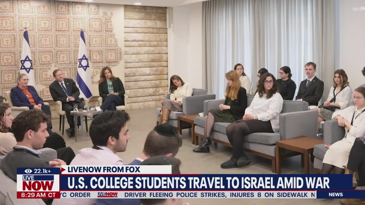 US college students travel to Israel amid war
