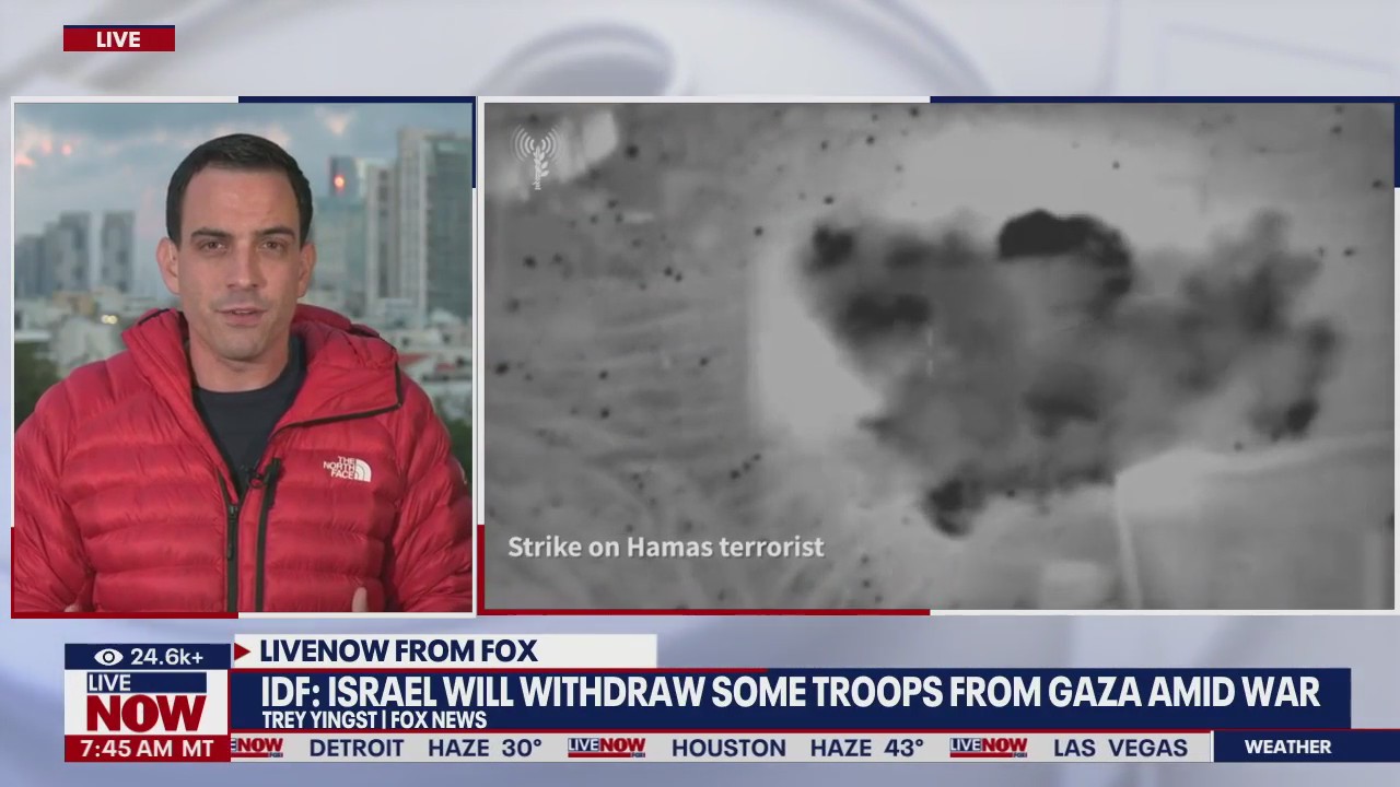 Israel withdraws thousands of troops from Gaza