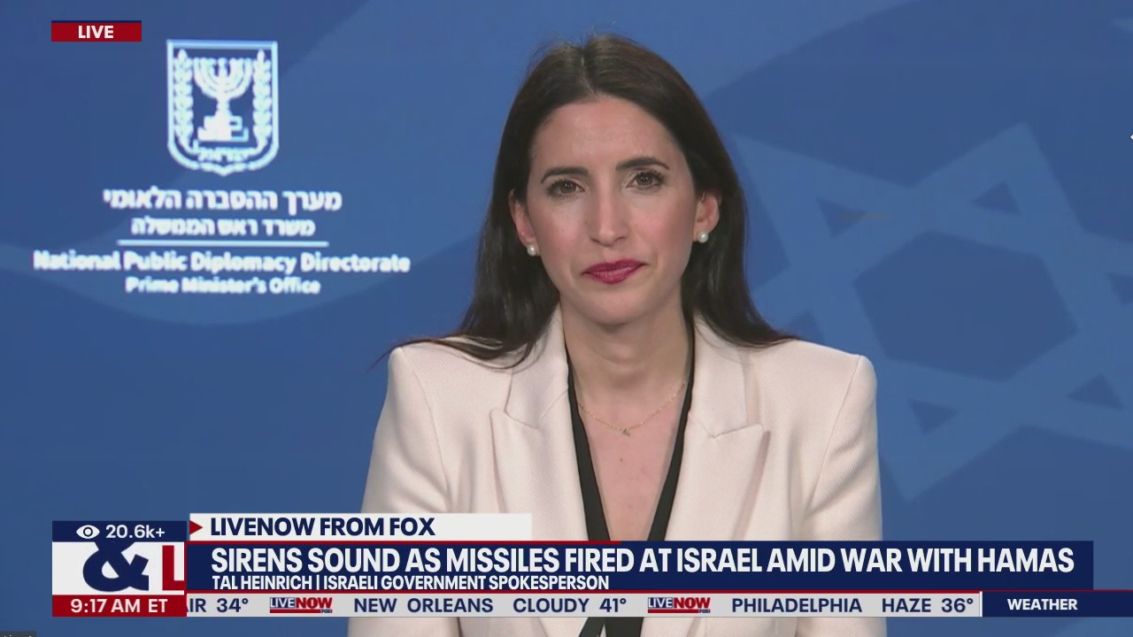 Israeli government rep joins LiveNOW from FOX