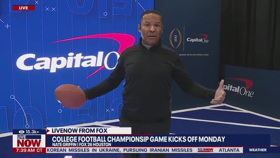 NCAA football championship kicks off Monday