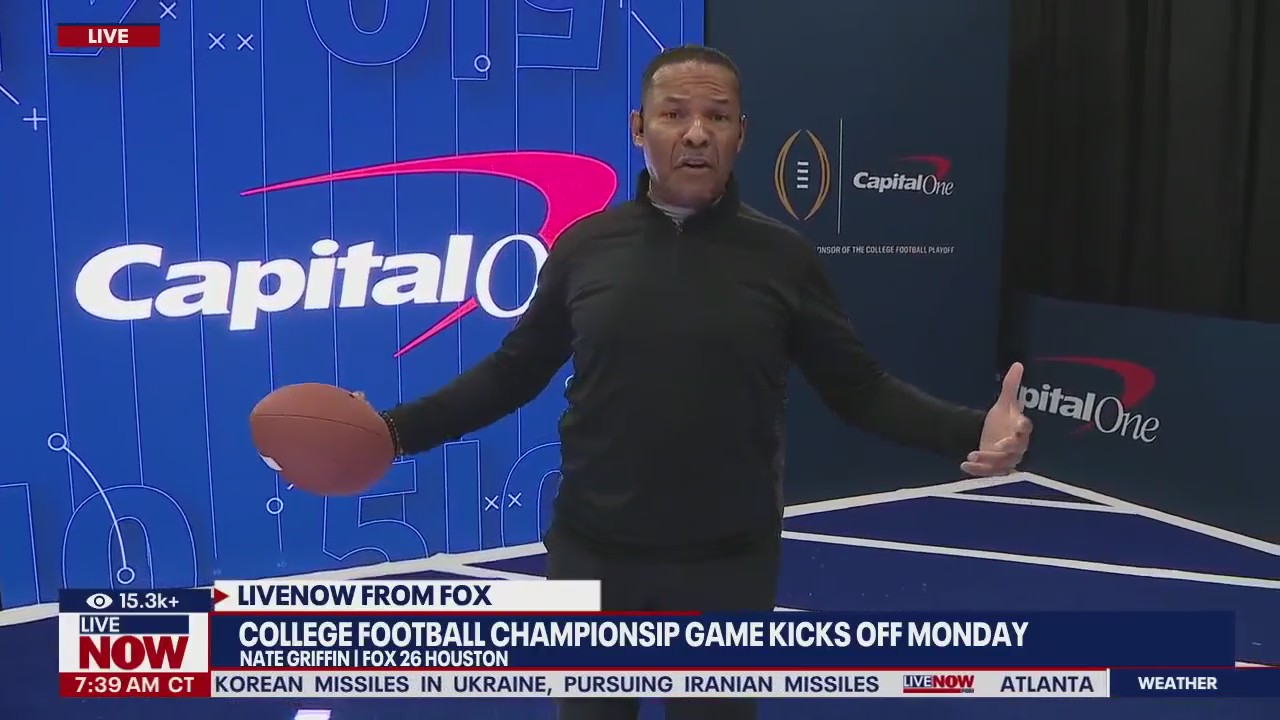 NCAA football championship kicks off Monday