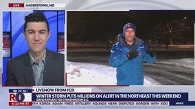 DC area hit with heavy snow amid nor'easter