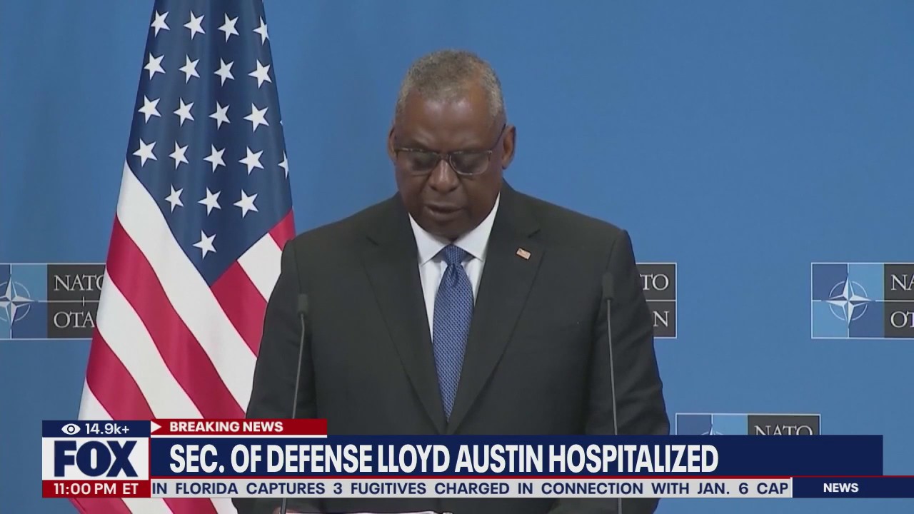 Def. Sec Lloyd Austin confirms hospitalization