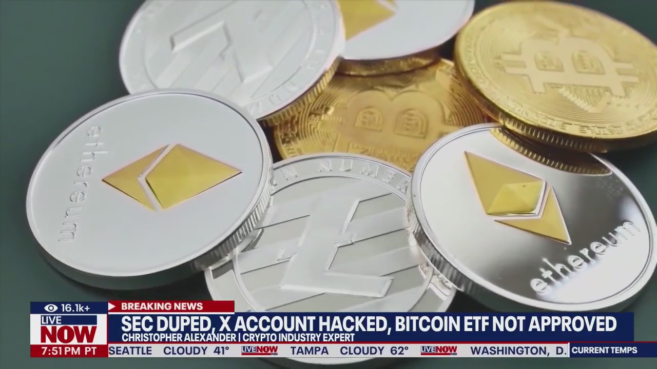 SEC's X account 'compromised' over Bitcoin ETFs